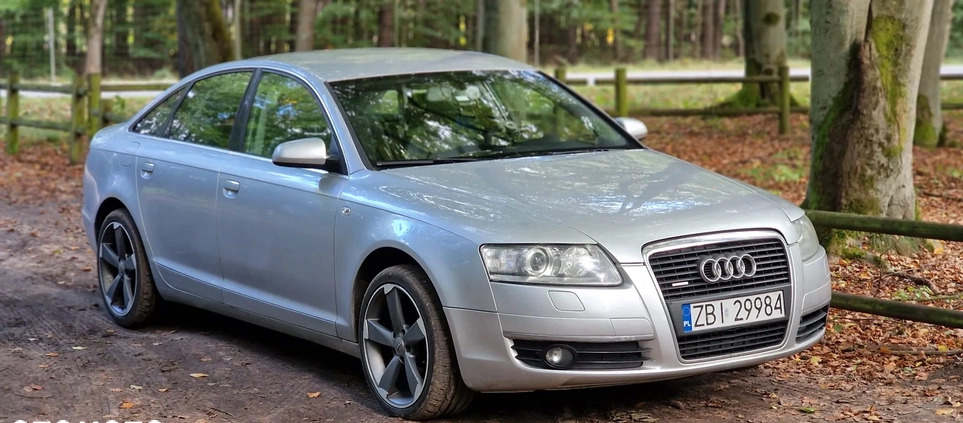 Audi A6 cena 22900 przebieg: 335000, rok produkcji 2004 z Karlino małe 704